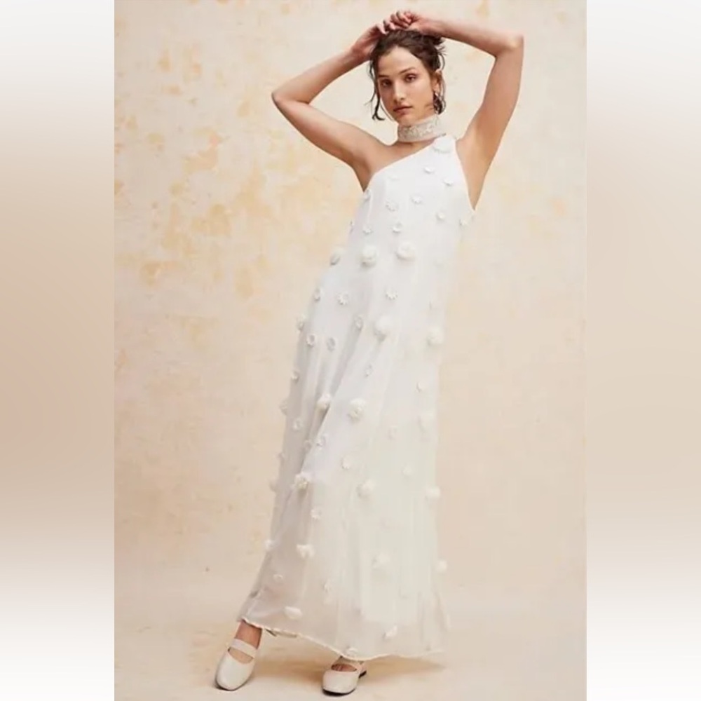 Free People White Maxi Dress